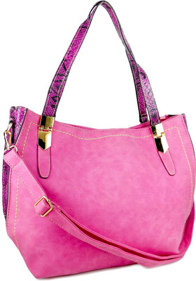 

Ripley Handbags Women Casual Pink Leatherette Hand-held Bag