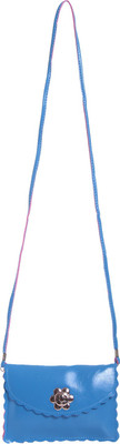 

ZORNNA Women Casual Blue PU Sling Bag