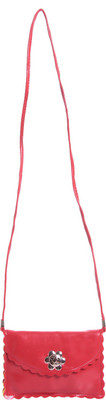

ZORNNA Women Casual Red PU Sling Bag