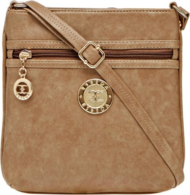 

Esbeda Women Casual Beige PU Sling Bag