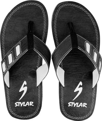 

Stylar Flip Flops, Black