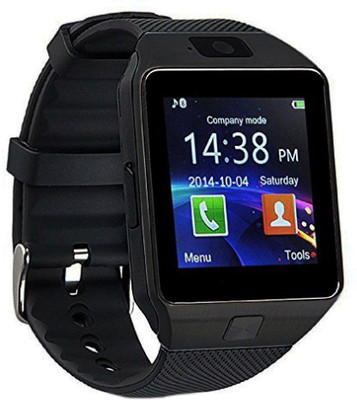 

YDNA MKT DZ09 Black Smartwatch(Black Strap L)
