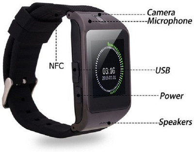 

Fellkon Liquid Z630S Black Smartwatch(Black Strap)