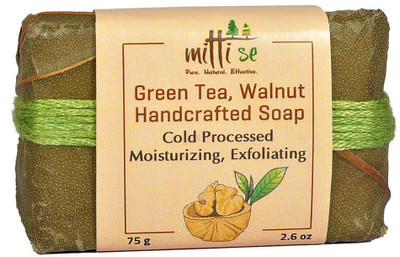 

Mittise Green Tea & Walnut Soap(75 g)