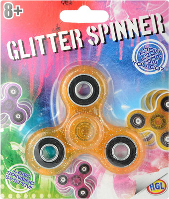 

HGL Glitter Spinner With Black Bearings(Yellow)