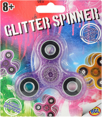 

HGL Glitter Spinner With Black Bearings(Purple)