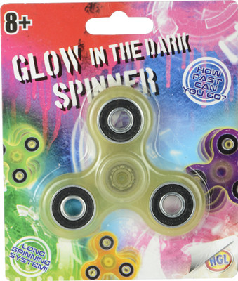 

HGL Glow In The Dark Spinner With Black Bearings(Yellow)