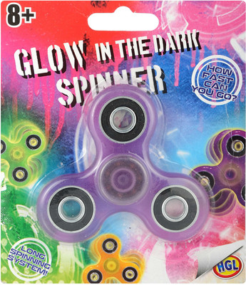 

HGL Glow In The Dark Spinner With Black Bearings(Purple)