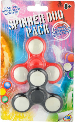 

HGL The Light Up Spinner 2 Pack(Red, Black)