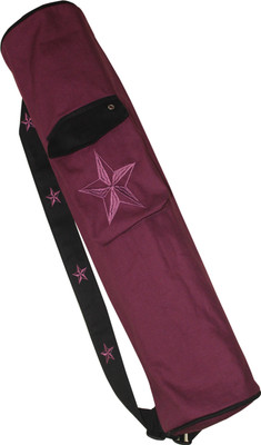 

Ryan Premium Style Cotton Yoga mat bag(Maroon, Kit Bag), Maroon;plum