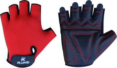 

HAWK XT170 Gym & Fitness Gloves (L, Red, Black), Black;red