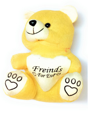 

Forever Right Teddy Bear Soft Stuffed 10 Inches Non Toxic Indian Washable - 10 inch(Multicolor)