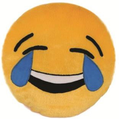 

Maa Khwab Cute Love Heart Smiley Pillow Cushion - 40 cm (Yellow) - 10 cm(Yellow)