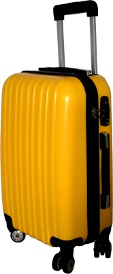 

CARRY TRIP 4 Wheels Luggage Trolley Bag with TSA Lock (Yellow) Cabin Luggage -  inch(Yellow