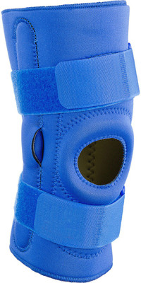 

Kudize Functional Knee Support Compression muscle Joint Protection Gym Wrap Open Patella Hinge Brace Support Bandage Injury Guard Premium Super Quality Black ( 27.5 to 32.5 cm ) Knee Support(Blue