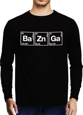 Geekdawn Graphic Print Men Round Neck Black T-Shirt Geekdawn Graphic Print Men Round Neck Black T-Shirt