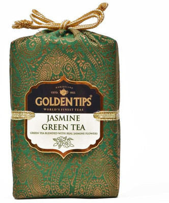 

Golden Tips Brocade Bag, 100g Jasmine Green Tea Box(100 g)