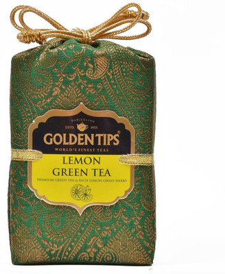 

Golden Tips Brocade Bag, 100g Lemon Green Tea Box(100 g)