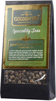 

Golden Tips Jasmine Pearl Harbour Green Tea Jasmine Green Tea Box(100 g)
