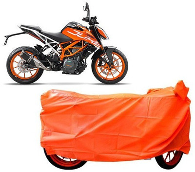 

Whitefox Two Wheeler Cover for KTM(Duke 390, Orange)