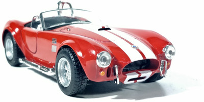 

Jack Royal Shelby Cobra 427 C 1965 Metal car toy(Red)