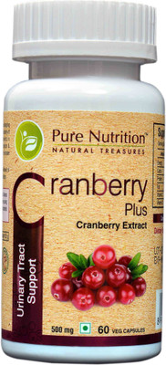 

Pure Nutrition Pure Nutrition Cranberry Plus (Prevents Urinary Infection)(60 No)