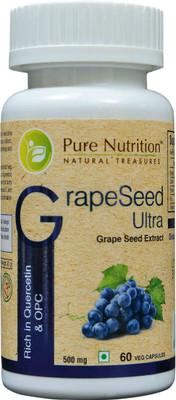 

Pure Nutrition Pure Nutrition Grape Seed Ultra (Rich in Quercetin & OPC)(60 No)