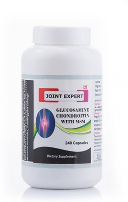 

Joint Expert Glucosamine Chondroitin With MSM- 240 Nos(240 No)