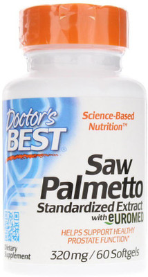 

Doctor's Best Saw Palmetto-320mg-60 Nos(60 No)