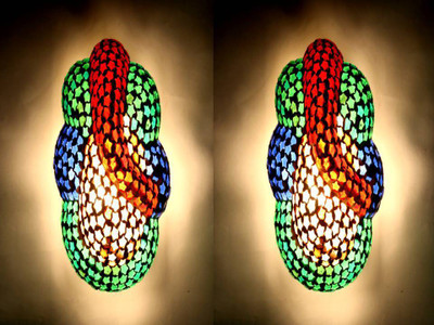 PR Prashant Picture Light Wall Lamp Without Bulb(Pack of 2)