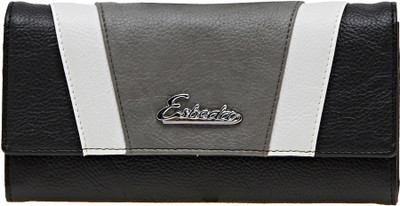 

Esbeda Women Black Artificial Leather Wallet(8 Card Slots)