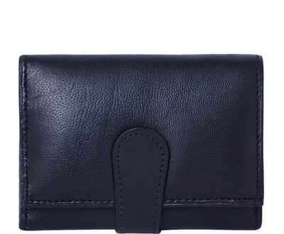 

Kiwi Fashion Girls Casual Black Genuine Leather Wallet(3 Card Slots)