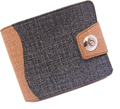 

POLAND Boys Multicolor Canvas Wallet(3 Card Slots), Multi colour-blue