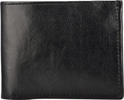 

Exotique Men Black Artificial Leather Wallet(5 Card Slots)