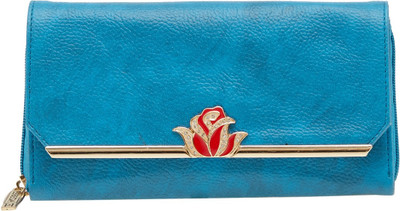 

Esbeda Women Blue Artificial Leather Wallet(4 Card Slots), M-blue