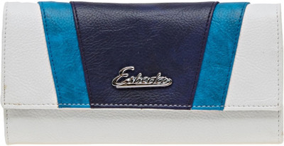 

Esbeda Women White Artificial Leather Wallet(8 Card Slots)