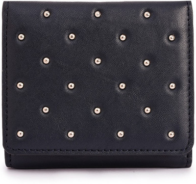 

Phive Rivers Women Casual Black Genuine Leather Wallet(6 Card Slots), Blue
