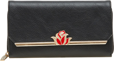 

Esbeda Women Black Artificial Leather Wallet(4 Card Slots)