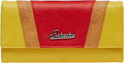 

Esbeda Women Yellow Artificial Leather Wallet(8 Card Slots)