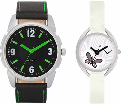 

Volga VL26VT05 Exclusive Leather & Plastic Boys & Girls Combo Watch - For Men & Women