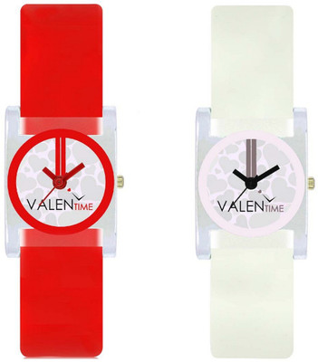 

VALENTIME VT9-10 Colorful Beautiful Womens Combo Wrist Watch - For Girls