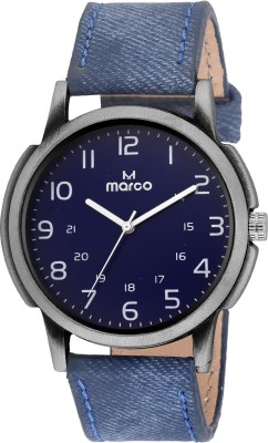 MARCO matte mr-lr4411-blue-denim blue Watch  - For Men   Watches  (Marco)