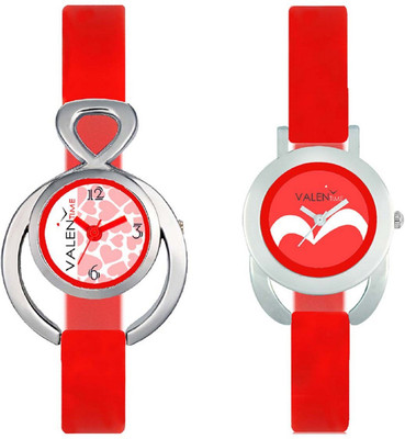 

VALENTIME VT14-19 Colorful Beautiful Womens Combo Wrist Watch - For Girls