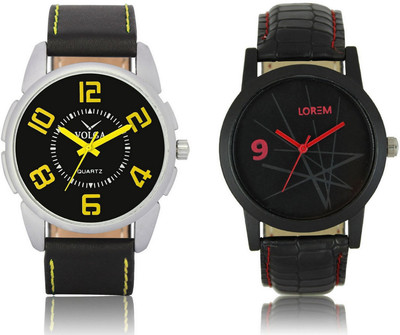 View Shivam Retail VL25LR08 New Latest Collection Leather Band Men Watch  - For Boys Wrist Watches Price Online(Shivam Retail)