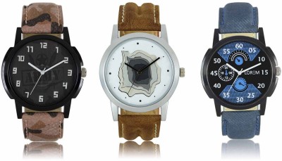 Shivam Retail LR02-03-09 New Latest Collection Leather Strap Men Watch  - For Boys   Watches  (Shivam Retail)