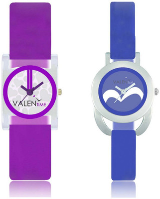 

VALENTIME VT7-17 Colorful Beautiful Womens Combo Wrist Watch - For Girls