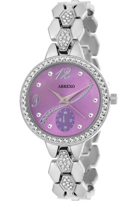 Abrexo ABX8041-Purple Ladies Special Exclusive Studded Notable Series Watch  - For Women   Watches  (Abrexo)