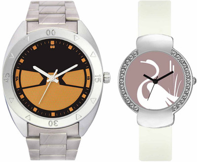 

Volga VL03VT26 Exclusive Leather & Plastic Boys & Girls Combo Watch - For Men & Women