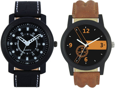 View Shivam Retail VL15LR01 New Latest Collection Leather Belt Men Watch  - For Boys Wrist Watches Price Online(Shivam Retail)