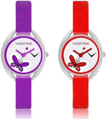 VALENTIME VT2-4 Colorful Beautiful Womens Combo Wrist Watch  - For Girls   Watches  (Valentime)